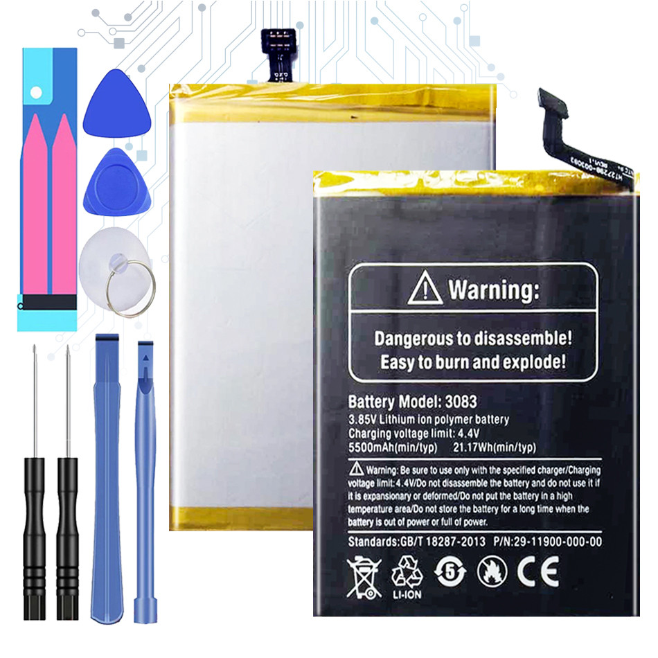 5500mAh Mobile Phone Battery For Ulefone Armor 7 armor7