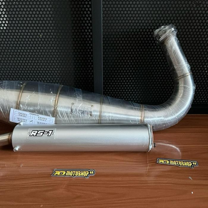 Knalpot Rs1 ninja r rr rr perut 41,5 kompetisi cobra stainles