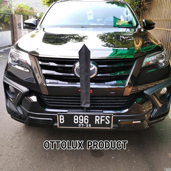 Tiang Bendera. Dasi Mobil. Model Menteri / Pejabat. Universal