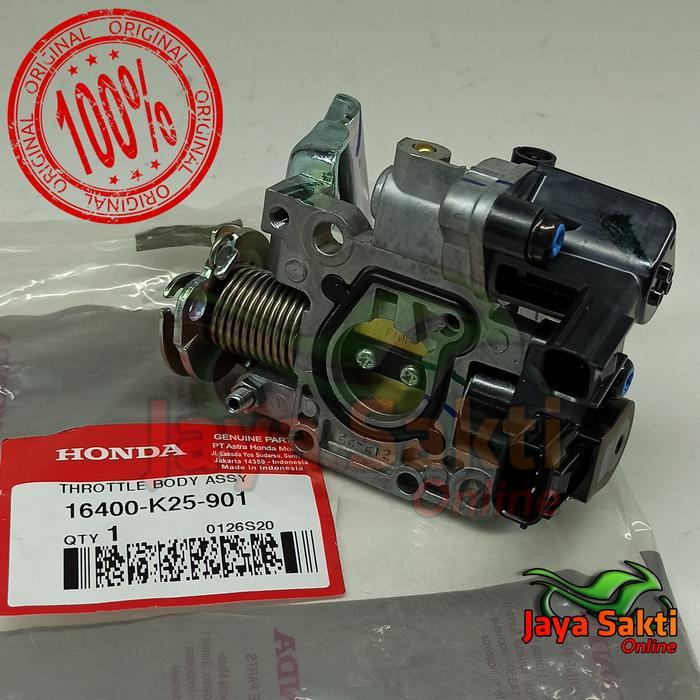 THROTTLE BODY BEAT FI 2013 STARTER KASAR ASLI HONDA