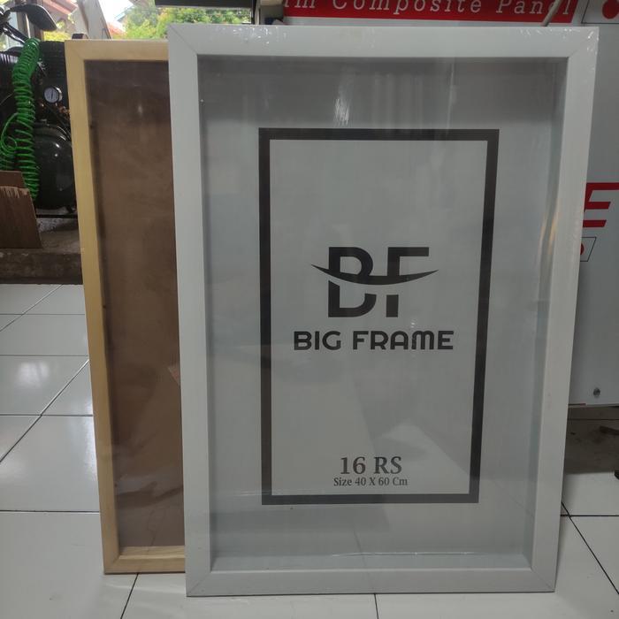 Bingkai Foto Frame Figura Foto 3D Mahar Scrapbook 40X60 Cm Minimalis