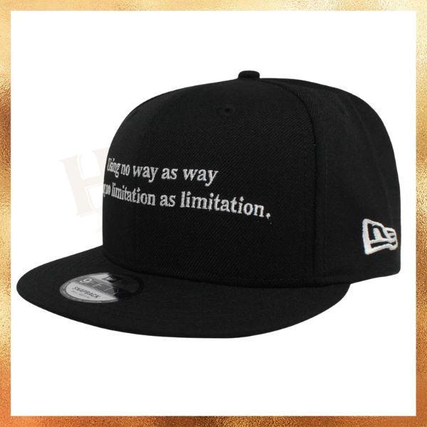 Ready Topi New Era x Bruce Lee Collab Quote Black 9FIFTY Snapback Hat