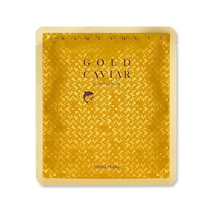 Holika Holika Prime Youth Gold Caviar Gold Foil Mask