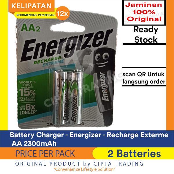 Rechargeable Battery / Baterai Cas - Energizer - Rechargeable Aa 2300Mah