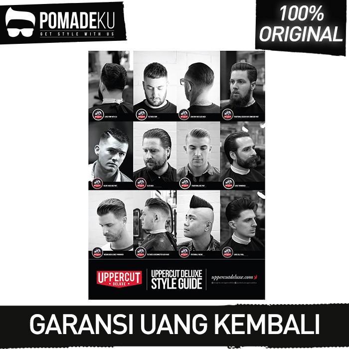 Top Uppercut Deluxe Styling Guide Poster Original