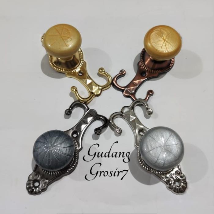 HOOK/PENGAIT GORDEN/CANTOLAN GORDEN/PENGAIT TALI GORDEN KODE MARMER PLASTIK/BESI/HOOK GORDEN