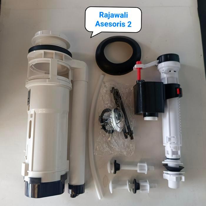 PlampungKlosetFullSet/PelampungToiletClosetDudukModelToto Black