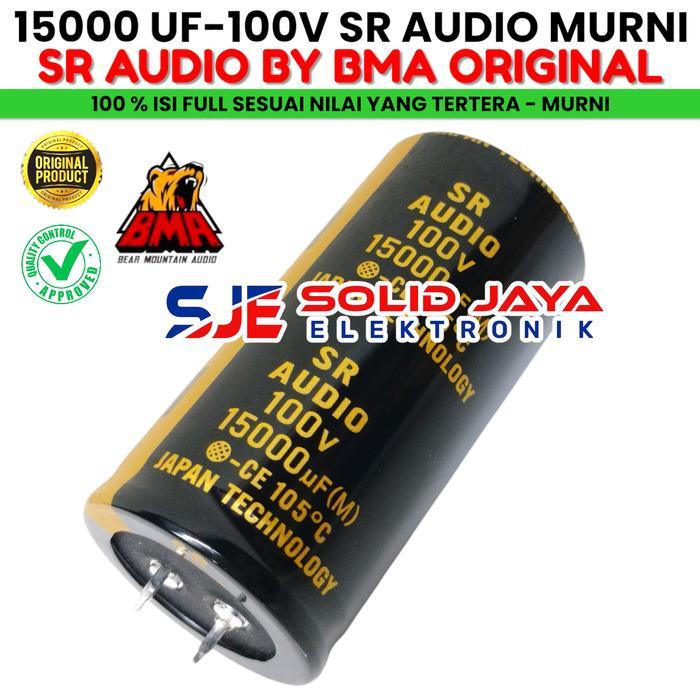 "New" CAPASITOR ELCO SR AUDIO 15000 UF 100 V ELKO 15000UF 100V MIKRO ASLI