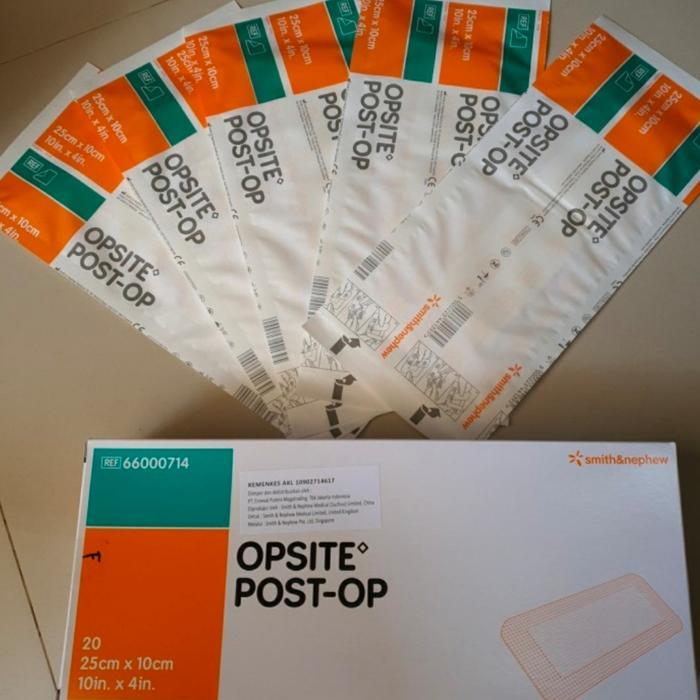 OPSITE 25CM X 10CM /OPSITE POST -OP 25CM X10CM /PLESTER ANTI AIR