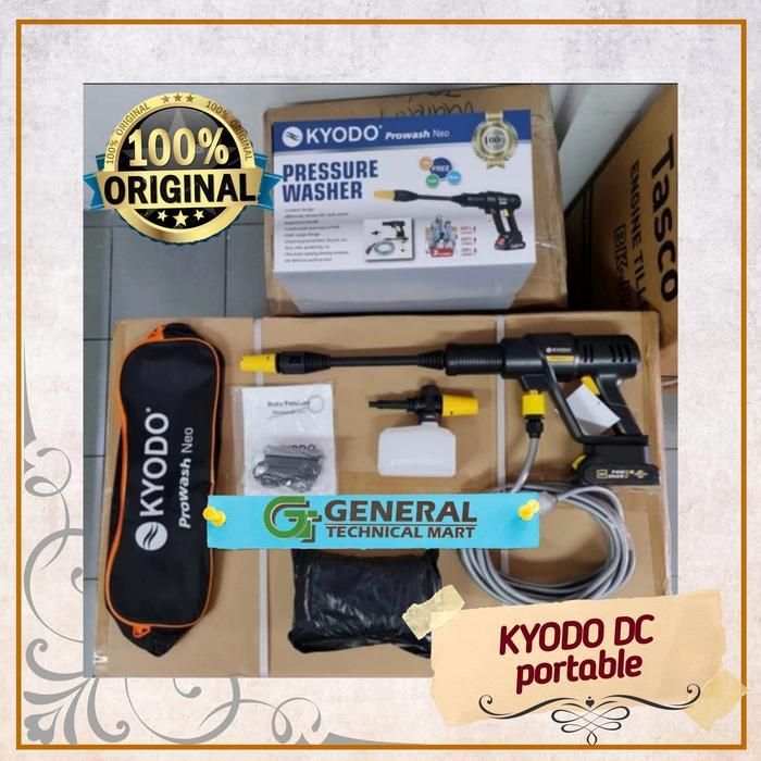 MESIN CUCI MOTOR MOBIL AC KANDANG KYODO DC PORTABLE JET CLEANER