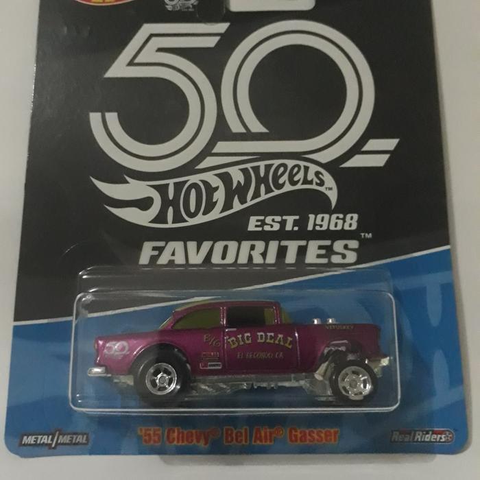 HOT WHEELS HOTWHEELS 50TH FAVORITES CHEVY BEL AIR GASSER