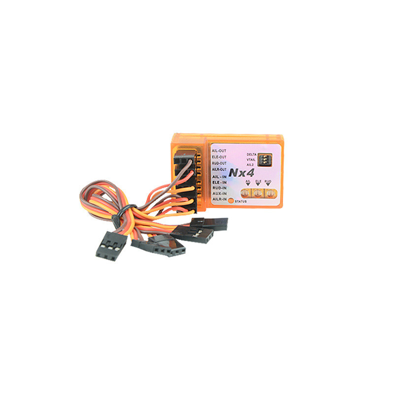 STOK TERBATAS NX4 PRO Gyroscope Auto Balance 3D Lock Fixed Wing Flight Controller For RC Airplane Mo