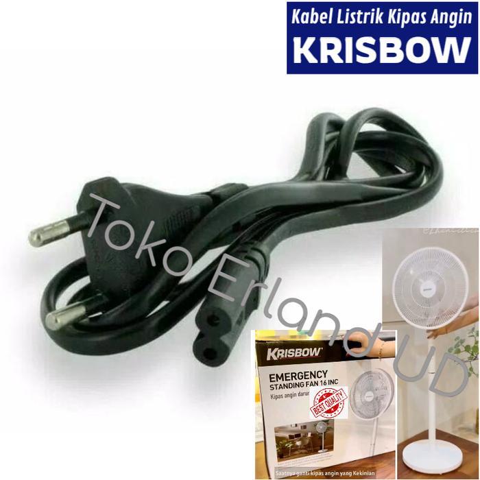 Kabel Adaptor Charger Kipas Angin 16 Inci Krisbow Ace Hardware Adapter Redy Stok