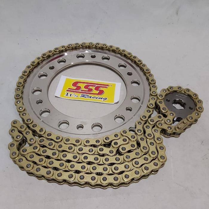 Gear Gir Set Sss Honda Crf 150 L Crf150L Rantai Crazo Crz