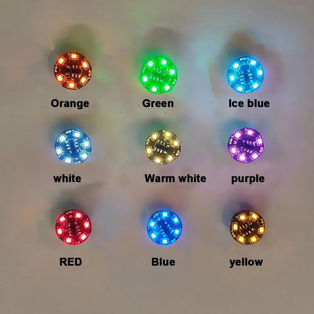 8-Mode Wireless LED Magnetic Control Lamp Magnet Induction Flashing Flow Lamp -