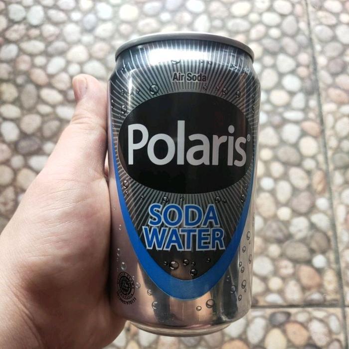 Air Soda Polaris 1Karton Isi 24Pcs Original Polaris Soda Water Soda Tawar Terpercaya