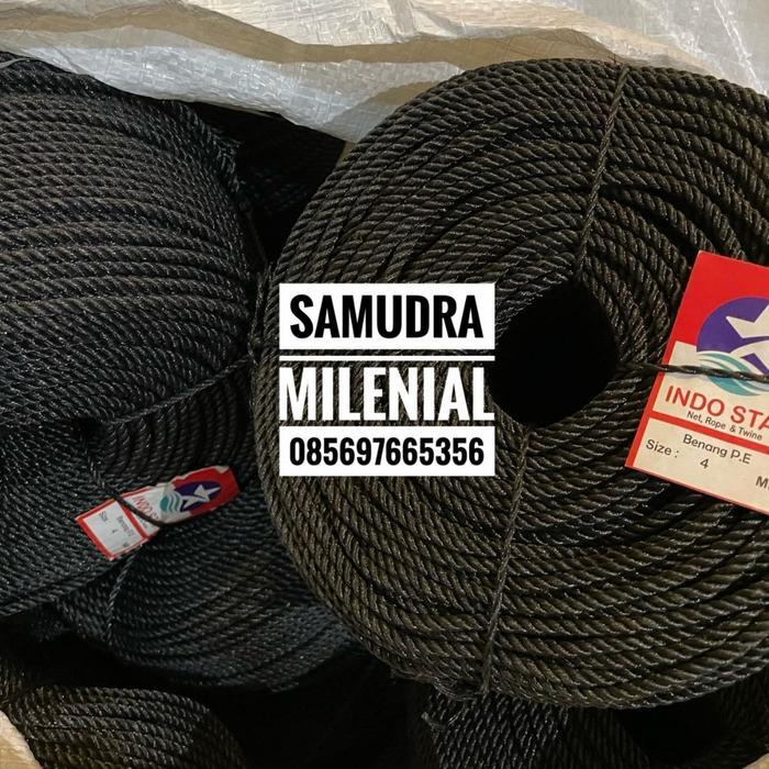 "New" Tali Tambang 4mm / Tali Tambang Plastik PE Roll 4mm / Tali 4mm 1 Roll