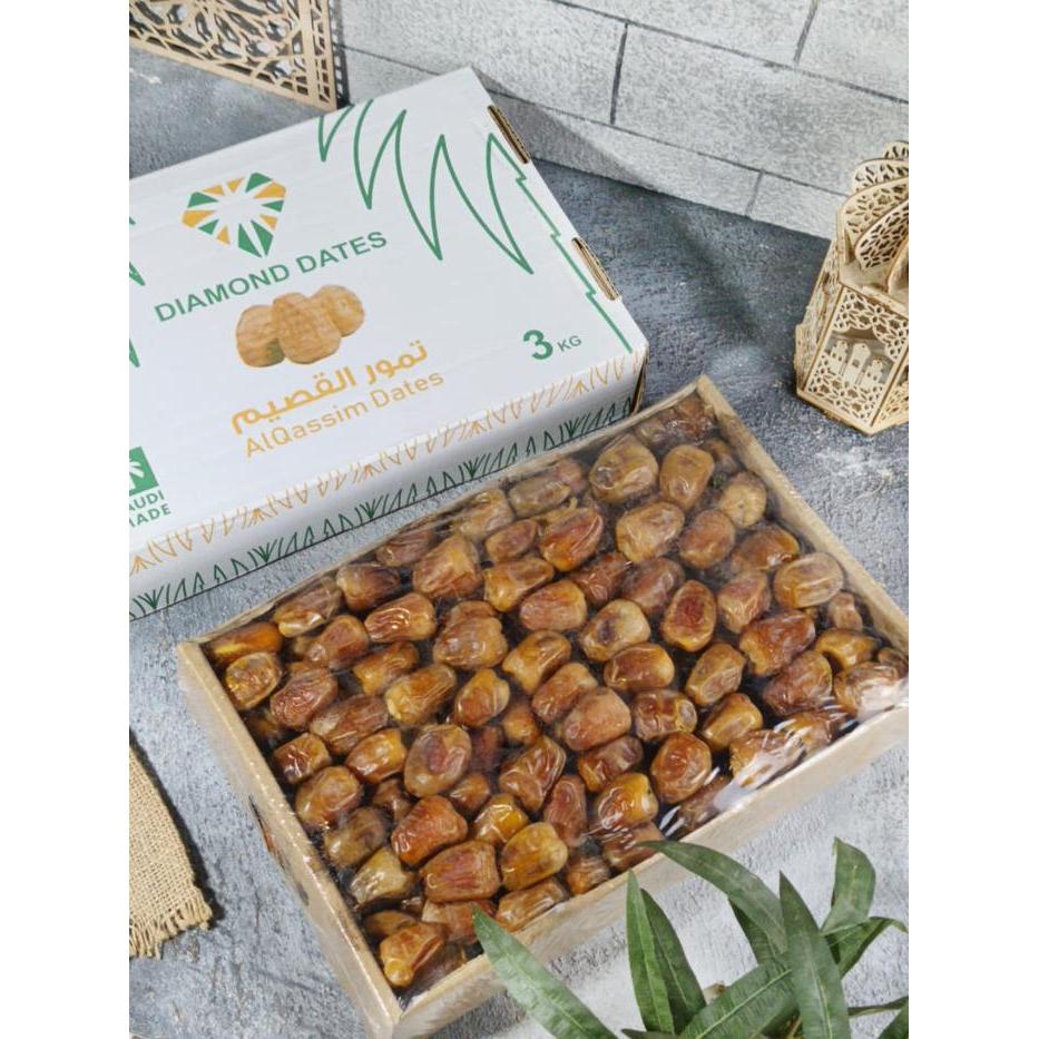 Kurma Sukari Premium 3Kg - Kurma Sukari Grade A - Kurma Sukari Kurma Raja - Kurma Sukari Diamond -
