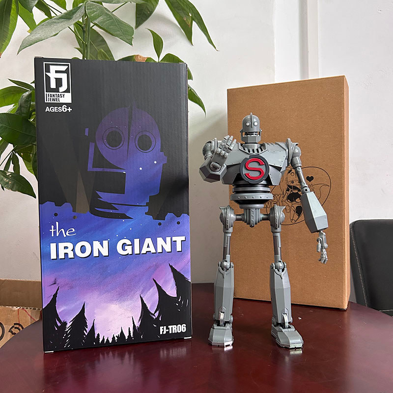 30 CmThe Iron Giant Figure Iron Giant Select Battle Model Alloy Parts Action Figure Robot Model