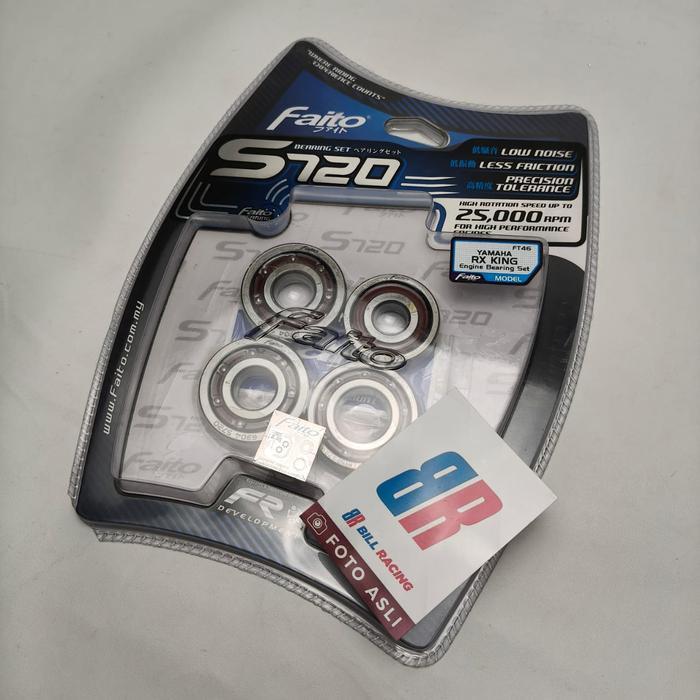 Bearing Set Faito Rx King S720 Lahar Racing