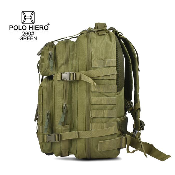 Tas Ransel Import Surabaya-Tas Ransel Polo Hiero 260 Tas Backpack Cowok Tas Pria Outdoor Tas