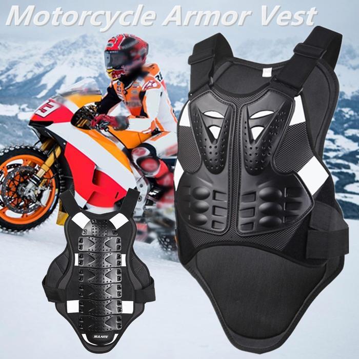 SULAITE GT-334 PRIA SEPEDA MOTOR ARMOR ROMPI JAKET TULANG DADA