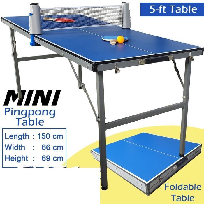 MEJA PINGPONG MINI TABEL TENIS TENNIS 5 FEET