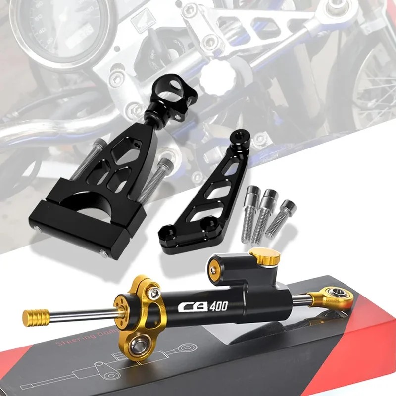 For Honda Cb400 Cb400Sf 1993-2016 Steering Damper Stabilizer Mounting Bracket Adapter Cb 400 Sf