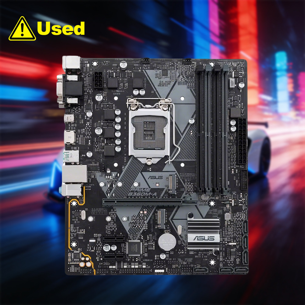 Asus Prime B360M-A 64Gb Lga 1151 Ddr4 Micro Atx B360 Motherboard