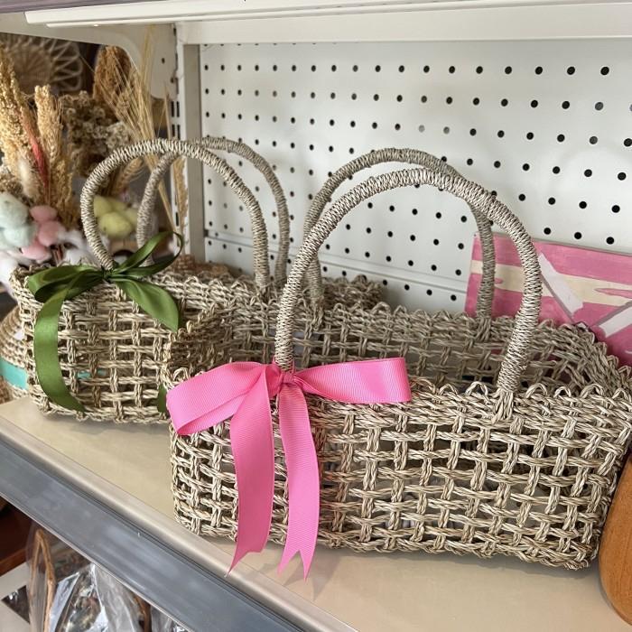 Tas Pandan / Tas Hampers / Tas Anyaman Rara Toples Tm21