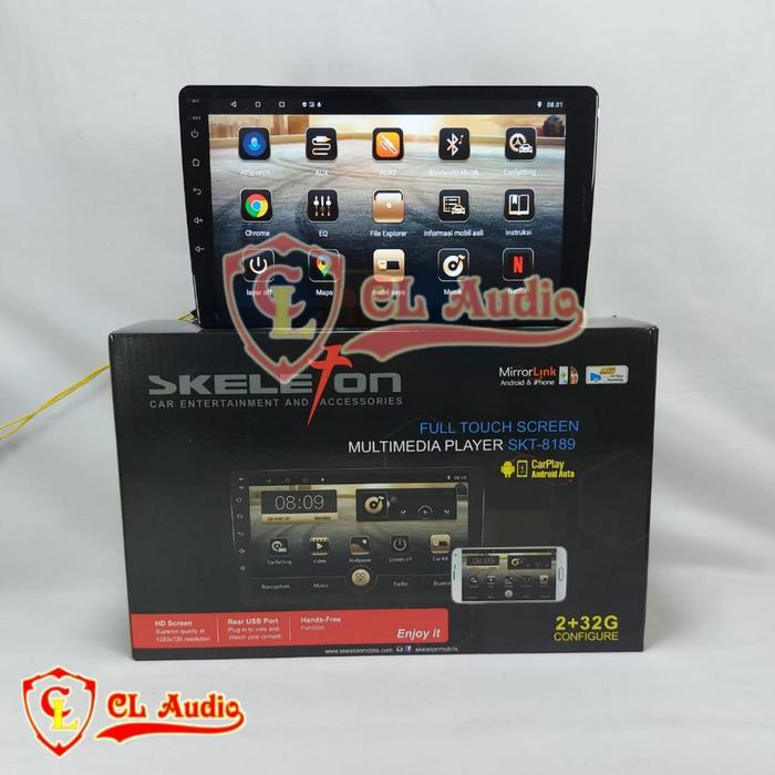 Head Unit Android 9 Inch Oem Brio/Mobilio/Brv 2016 Up