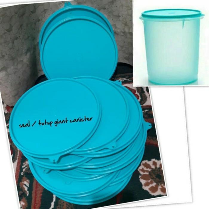 (PROMO RAMADHAN) SALE SEAL / TUTUP TOPLES TUPPERWARE GIANT CANISTER 8.4L PREMIUM TERMURAH TERLARIS