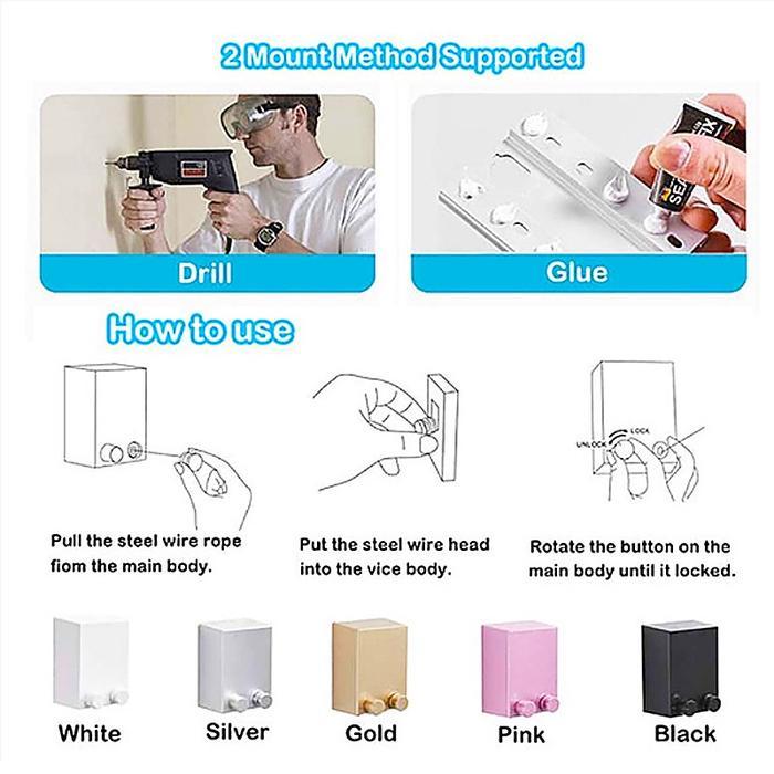 Premium Jemuran Kawat Teleskopik Portabel/Jemuran Portable/Tali Jemuran/Desain Yang Sangat Nyaman,