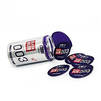Sertamulia1 Condom Elasun Ultra Tipis Ultra Thin 0.03. Condom Tipis 0.03 - 20 Pc