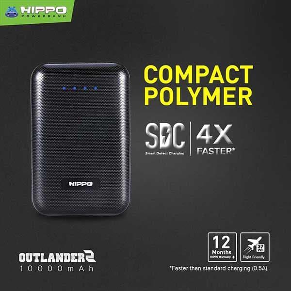 Powerbank Hippo Outlander 2 10000Mah Co