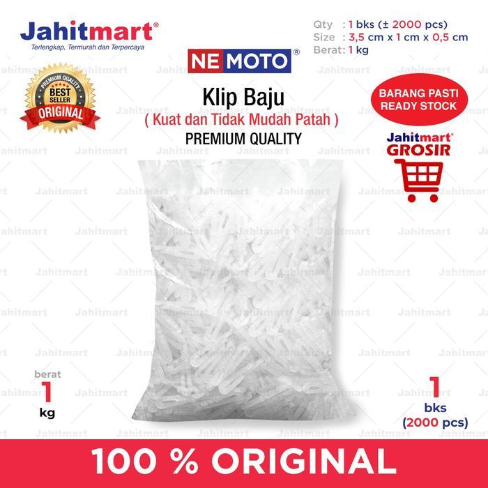 Klip Baju Kemeja / Jepit Buaya Nemoto - Grosir