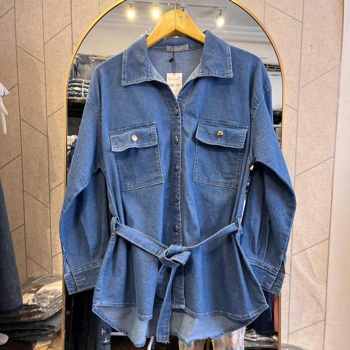 Setelan Denim Wanita Dewasa Setelan Jeans Premium Setelan Jeans Hijab