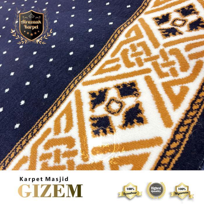 Karpet/Sajadah Masjid Mushola Gizem Tebal Murah Per Roll 6 Meter