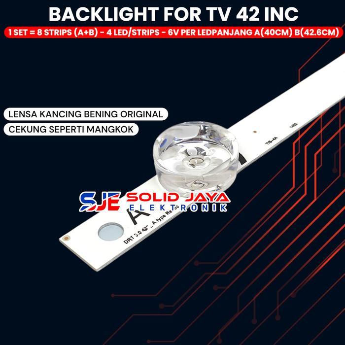 "New" BACKLIGHT TV LED 42 INCH 42LB550A 42LF550A 42LB561T 42LB563D 42LB582 42LB650T 42LB530 42LY340C