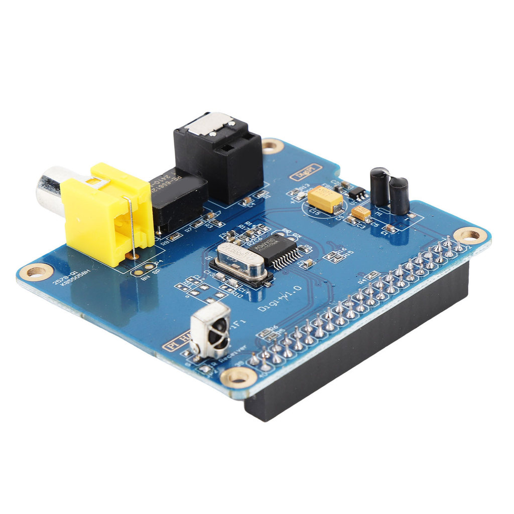 Expansion Board Suitable for RasPi HiFi Sound Card Module Suitable for RasPi 2 B+ A+ I2S SPDIF AV