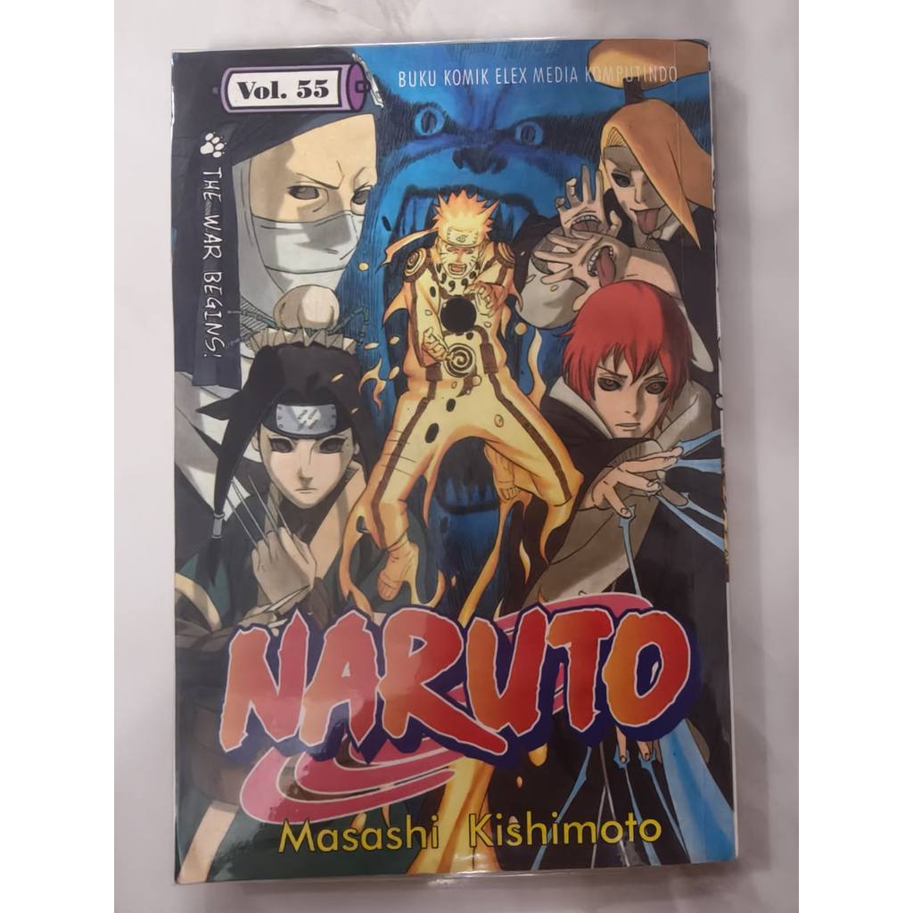 Komik Naruto 55 (preloved)
