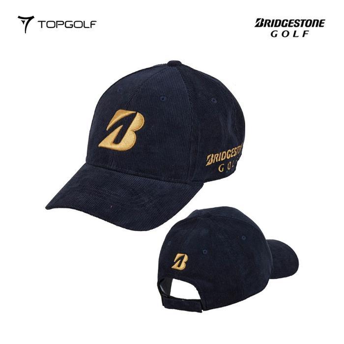 Topi Golf Pria Wanita BRIDGESTONE CAP CORDUROY CPW24D MENS