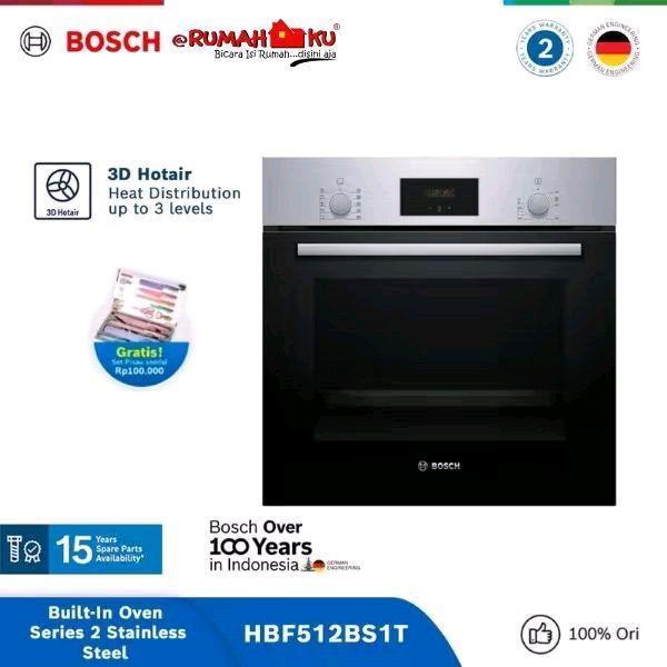 OVEN BOSCH HBF512BSIT /Built in Oven series 2 Stainless stell 60 cm