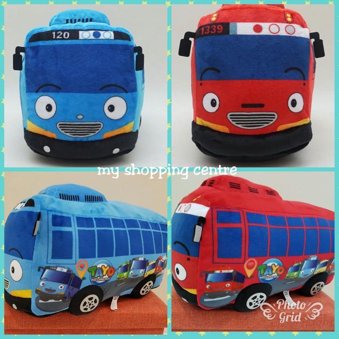 Boneka Mobil Bus Tayo New Model Dolls Boneka Tayo Bus