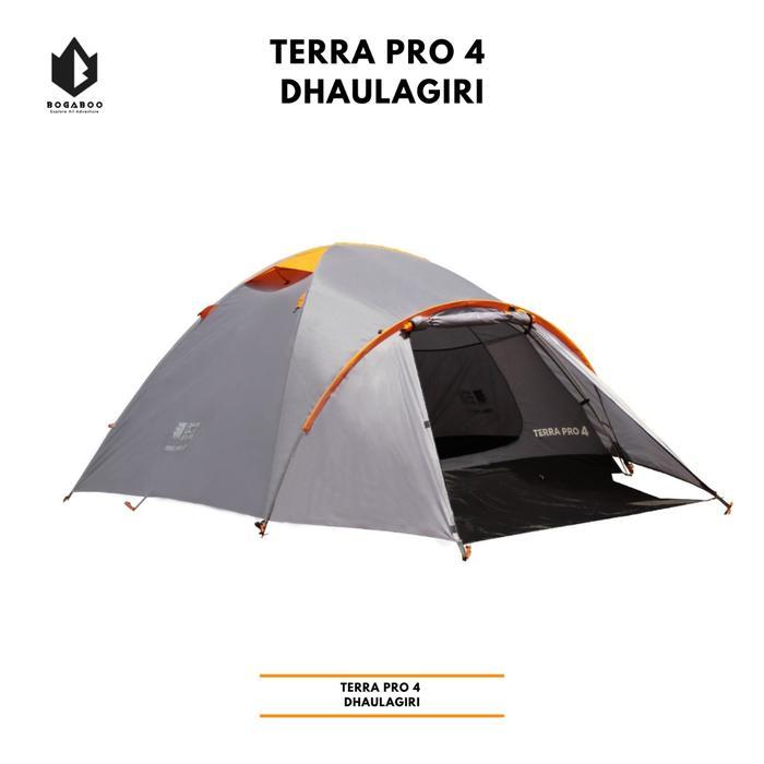BISA COD Tenda Dhaulagiri Terra Pro 4 - Tenda Kemping - Tenda Camping 4 Person - Tenda Double Layer