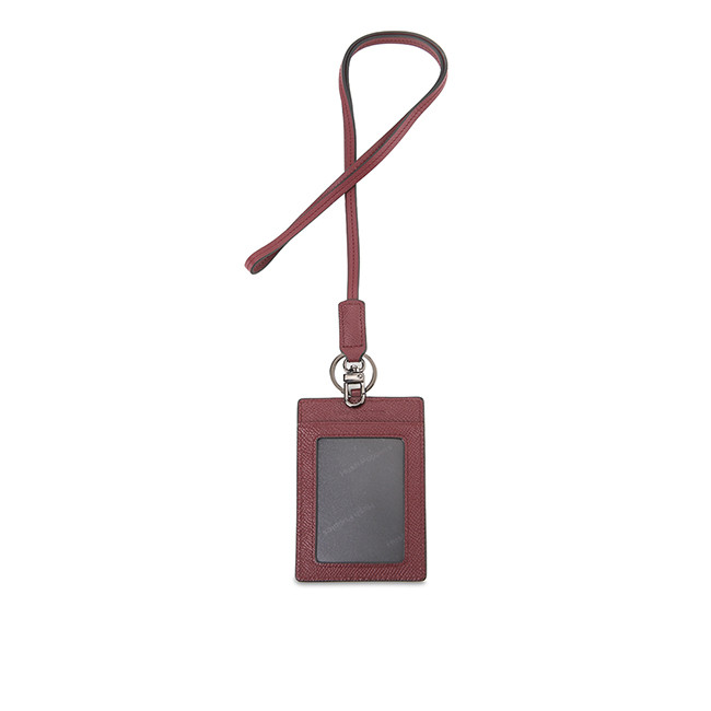 Hush Puppies Tag Holder Pria Jude Name Tag H Maroon
