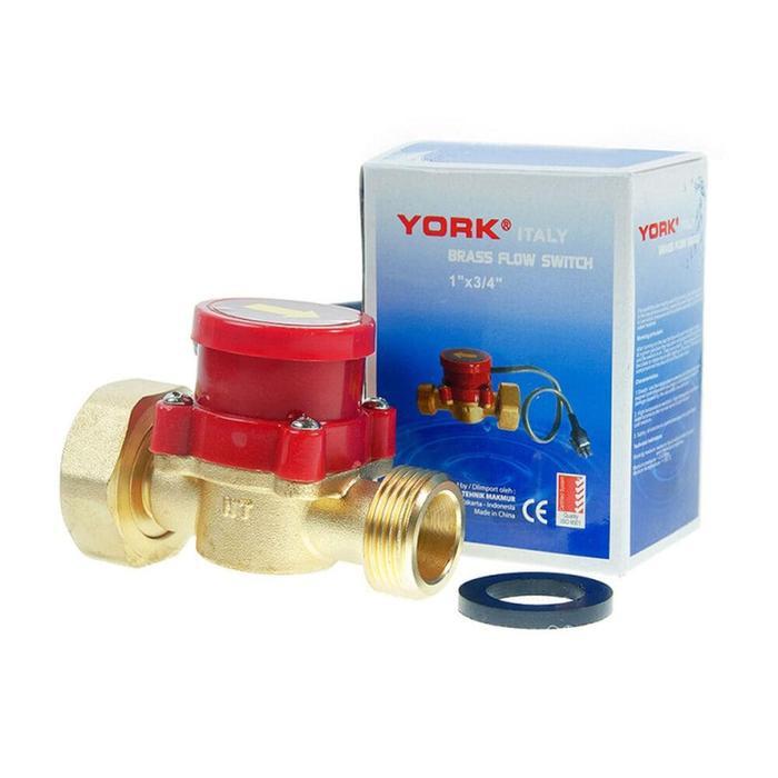 Stok Baru YORK Flow Switch Otomatis Pompa Dorong Pompa Pendorong Booster Otomatis Boster Pompa 1 x