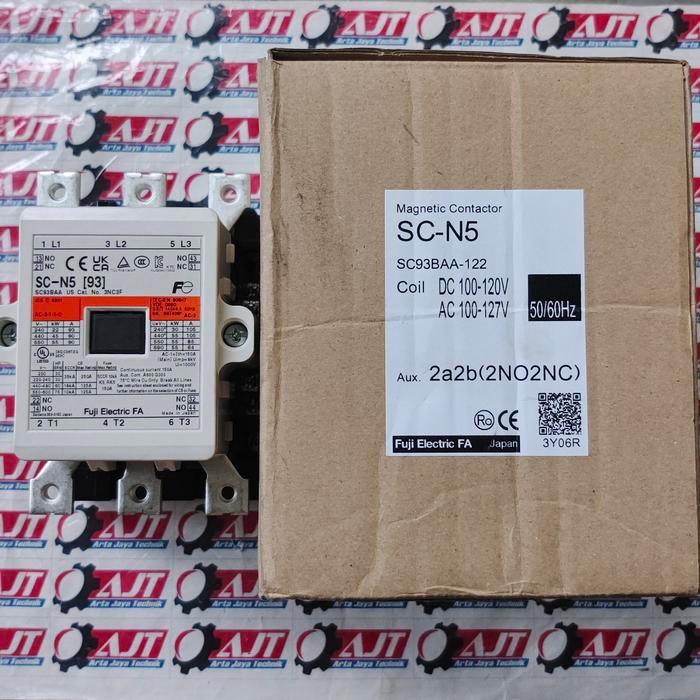 Magnetic Contactor Sc-N5 Scn-5 Scn5 Fuji Electric Ori Japan 110V