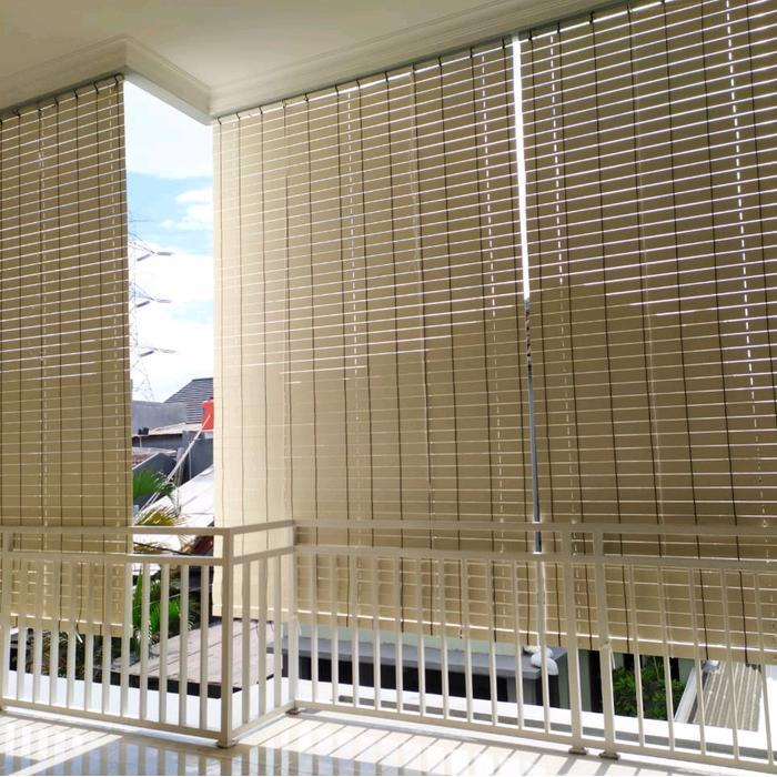 krey outdoor kayu dan pvc Plastik