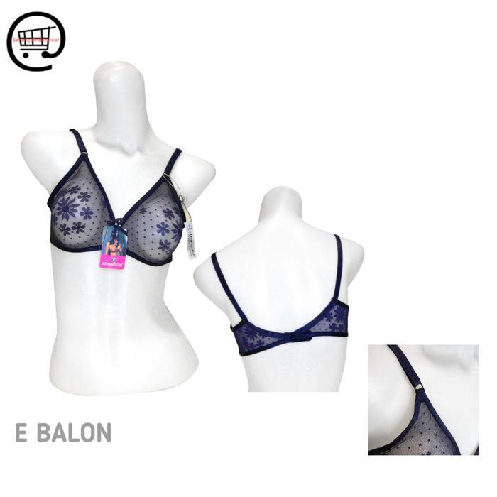 Bh Wanita Elena Sister Sapphire Balon Full Renda Kait 1 Isi 1 Co